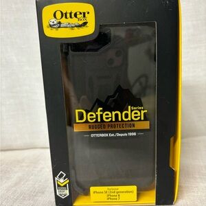 OtterBox Black Defender Series Case Rugged Protection
